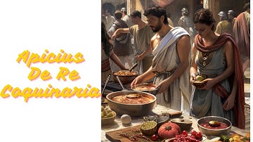 Apicius (De Re Coquinaria):  the oldest surviving cookbook in the Western world