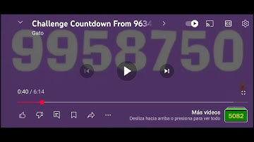 Challenge countdown from 96340001