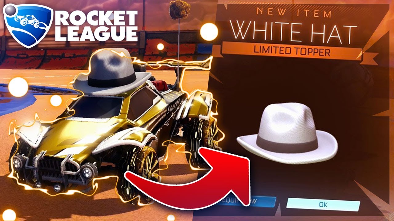 I Got The WHITE HAT on Rocket League in 2021... YouTube