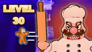 Gingerbread Man vs Giant Baker: Mixer & Oven (Level 30) screenshot 3
