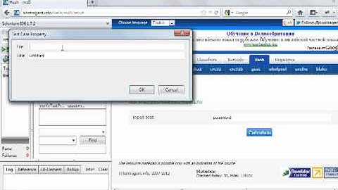 Create simple test with Selenium IDE