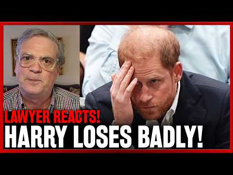 BREAKING! Prince Harry LOSES ALL CLAIMS! Lawyer Reacts To Massive Court Embarrassment!