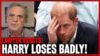 BREAKING! Prince Harry LOSES ALL CLAIMS! Lawyer Reacts To Massive Court Embarrassment!