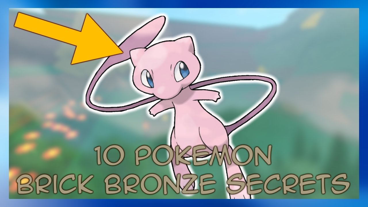 Pokemon Brick Bronze Secrets