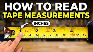 How to Read a Tape Measure The Easy Way Animated