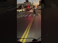 Night ride in LA streets