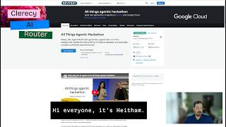 Clerecy AI Router Hackathon Submission Video