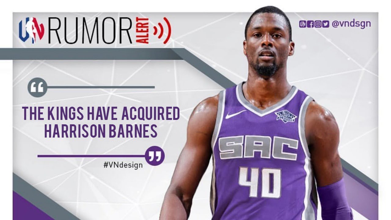 Harrison Barnes is heading to the KINGS 