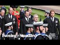 Prince Philip funeral: Senior royals walk in the Duke of Edinburgh's funeral procession