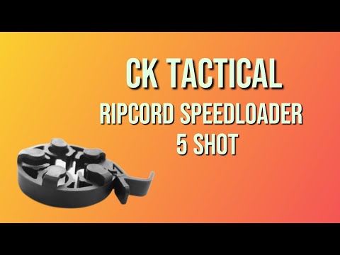 CK Tactical - Ripcord Speedloader  -  5 Shot  (2 per pack)