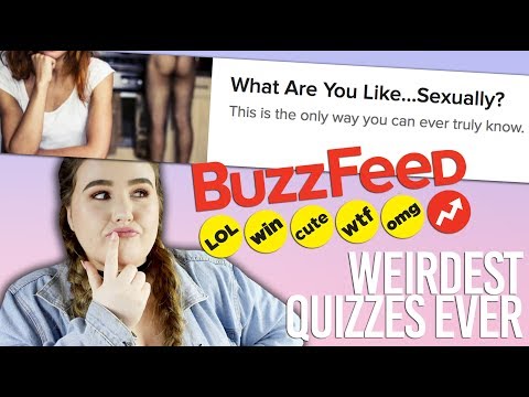 buzzfeed quizzes ARE WEIRD - 동영상