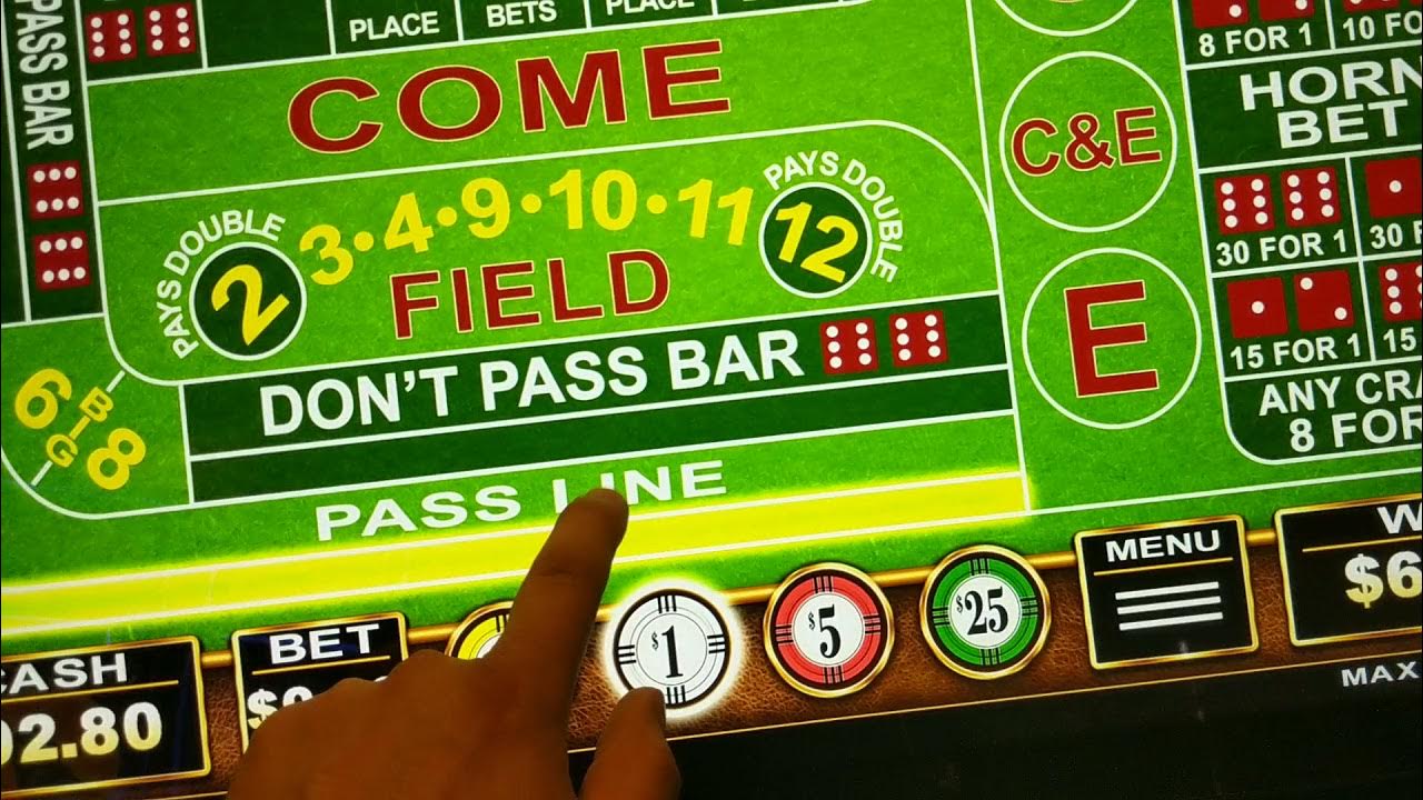 Video Craps at the new Mohegan Sun Las Vegas, a/k/a Virgin Hotel and