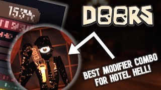 How To *EASILY* Get Hotel Hell In Roblox Doors! (Best Modifier Combination)