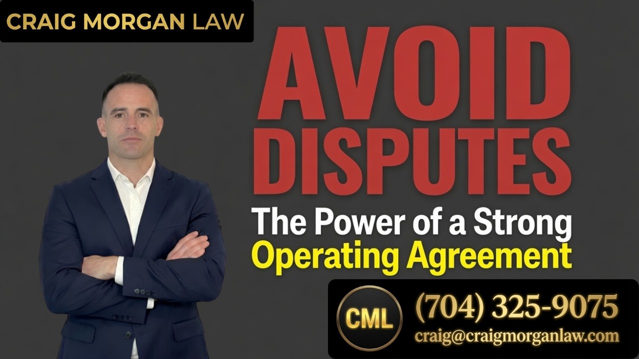 Avoid Disputes: The Power of a Strong Operating Agreement - Craig Morgan Law.