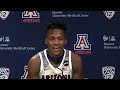 Arizona Basketball Press Conference - Player Interviews