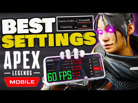 Apex Mobile BEST Settings For NO LAG And BETTER AIM! (60 FPS)