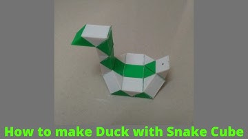 How to make Duck with Snake Cube