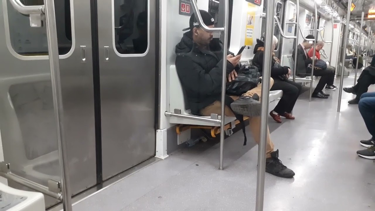 Subte Línea D - Trayecto Olleros-Ministro Carranza en el Alstom 300 cabina 315 X