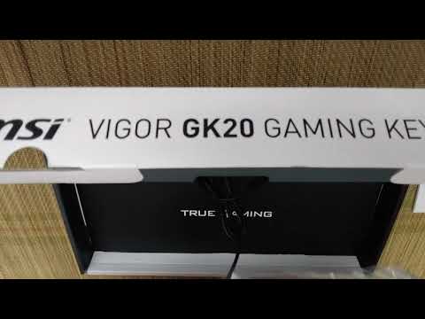 Клавиатура игровая MSI Vigor GK20 раскладка UA (VIGOR_GK20_UA)