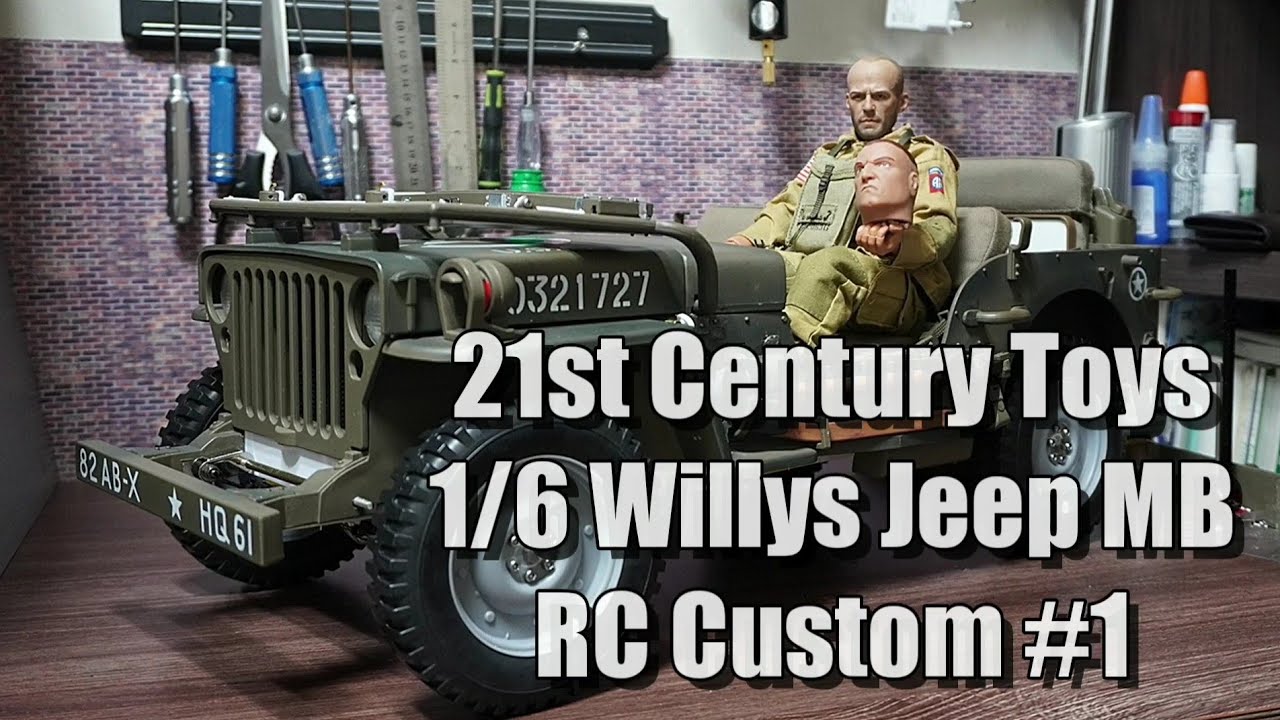 1/6 Willys Jeep MB / Rc Customizing #1 - YouTube