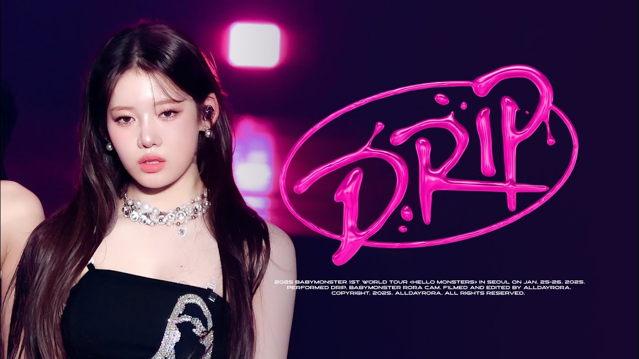 [4K] 250125 - 250126 HELLO MONSTERS in SEOUL ' DRIP ' 베이비몬스터 로라 직캠 BABYMONSTER RORA FANCAM