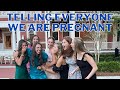 Telling Our Family and Friends We Are Pregnant!! / First Grandbaby and Great-Grandbaby