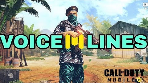 Carver Butcher Voice Lines #19 Call Of Duty Mobile #codmvoiceline #codmobile #cod
