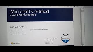 How To Download And Share Your @Microsoft @MicrosoftAzure  Certificate In  @LinkedIn