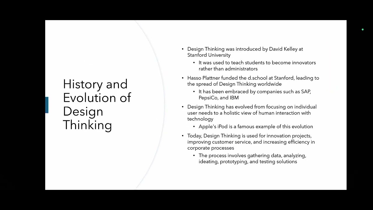 Need and History of Design Thinking - YouTube
