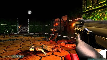 Doom 3 Classic - Hangar level  1080p @ 60FPS