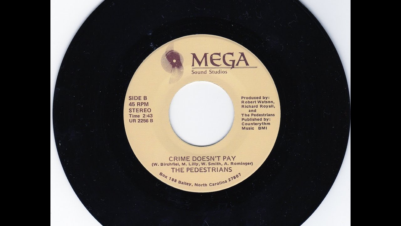 The Pedestrians - Crime Doesn't Pay (B-side of 1980 single) bekijken op YouTube The Pedestrians - Crime Doesn't Pay (B-side of 1980 single) bekijken op YouTube