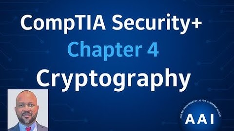 CompTIA Security+ (SY0-701) – Chapter 4: Cryptography