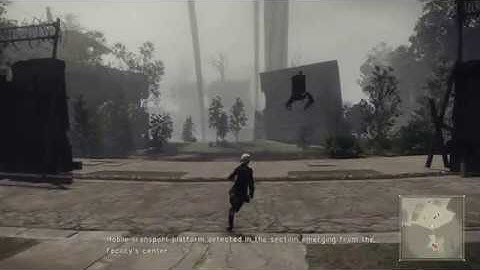 Nier: Automata Route C - Soul Box: "What Is That?" Pod Dialogue The Tower Introduction Cutscene Pro