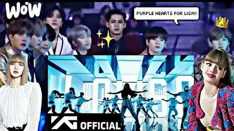 BTS REACTION LISA - 