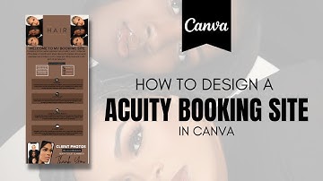 Acuity Design in Canva Tutorial