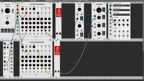 Autodafe Module Pack for VCV Rack - Experiments with Sampled Kick + Claves