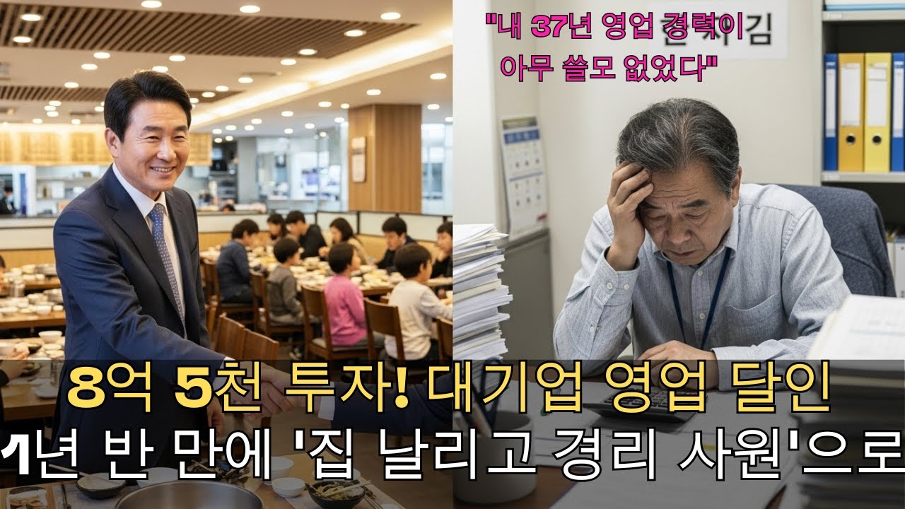 37년 영업 달인, 8억 5천 투자해 무한리필 샤브샤브 창업했지만 1년 반 만에 집 날리고 61세 경리 사원으로 전락했습니다