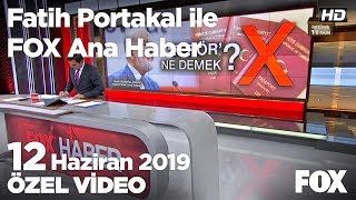 Karamollaoğlu: Pasaportum iptal edildi... 12 Haziran 2019 Fatih Portakal ile FOX Ana Haber