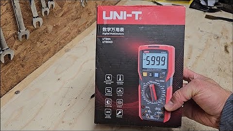 Multimeter Review - UNI-T UT89X