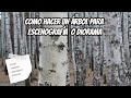 Como hacer un árbol escala 1/35 para dioramas - TUTORIAL MODELISMO Y ESCENOGRAFÍA-