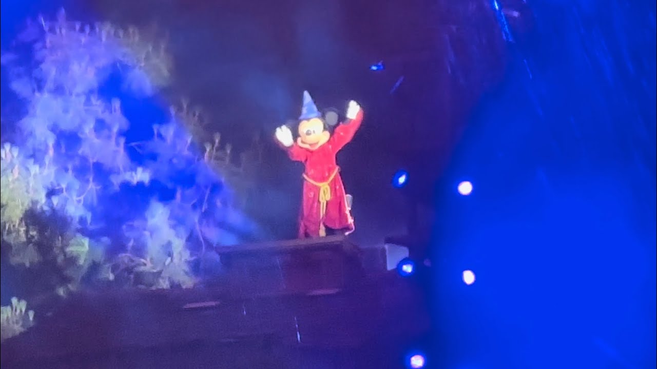 FANTASMIC! at Disneyland (Mickey’s appearances close ups) #fantasmic #disneyland