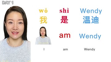 Weekly Chinese Learning | Beginner Lesson 1 | Basic Sentence Structure Day 1