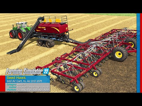 FS22 | Seed Hawk Pack - Farming Simulator 22 Mods Review (2K 60Hz)