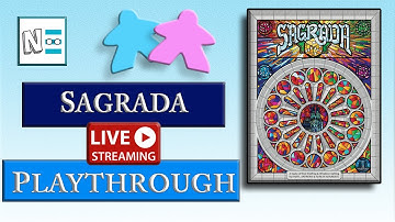 How to Play SAGRADA - Live Playthrough - Let