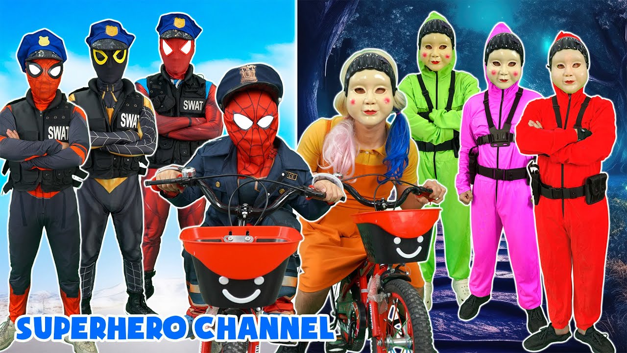 El Chico Malo Roba la Bicicleta Nueva de Spider Kid