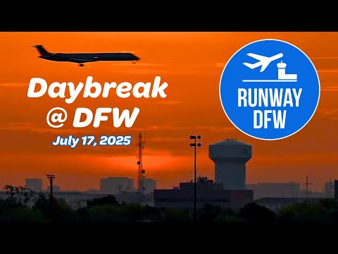 LIVE βοΈ Morning plane spotting at DFW Airport βοΈ Runway DFW - 7/17/25
