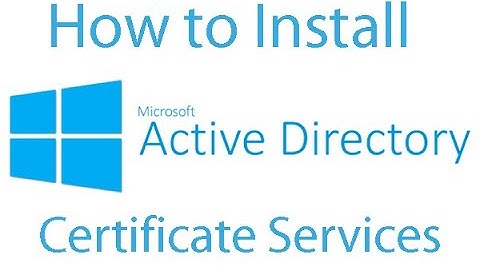 How to Install,configure and use ADCS (Active Directory Certificate Services) | Infotech Clips |