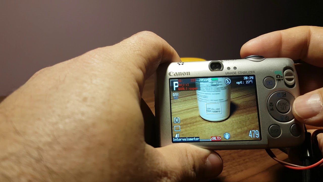 How to use manual focus on Canon Ixus with CHDK YouTube