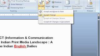 33. MS Word for Researchers - Few Tips.avi
