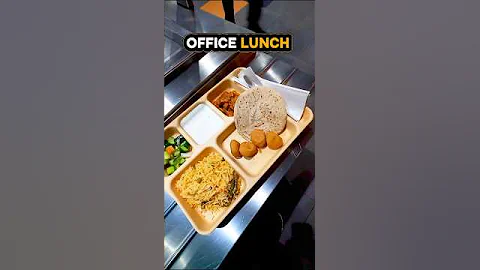 OFFICE THALI DAY 129 #office #food #trending #officelife #officefun #youtube #viral #shorts